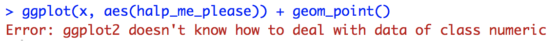 ggplot dataframe error